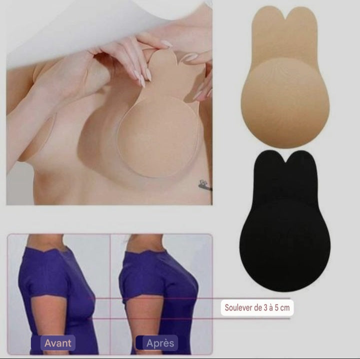 LiftUp Sénégal – Patch Invisible Rehausseur de Poitrine | Tenue Parfaite Sans Soutien-Gorge