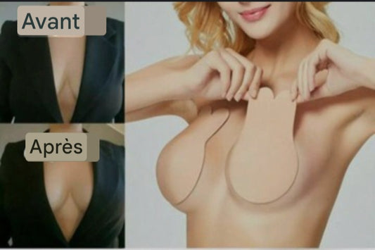 LiftUp Sénégal – Patch Invisible Rehausseur de Poitrine | Tenue Parfaite Sans Soutien-Gorge